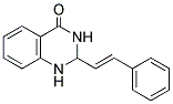 2-(2-PHENYLVINYL)-1,2,3-TRIHYDROQUINAZOLIN-4-ONE 结构式