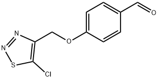 4-((5-氯-1,2,3-噻二唑-4-基)甲氧基)苯甲醛 结构式