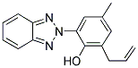 2-(2H-Benzotriazol-2-yl)-4-methyl-6-(2-propenyl)phenol 结构式