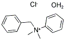 Benzyldimethylphenylammonium chloride monohydrate 结构式