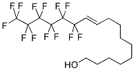 11-(PERFLUORO-N-HEXYL)UNDEC-10-EN-1-OL 结构式