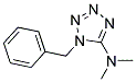 1-BENZYL-N,N-DIMETHYL-1H-1,2,3,4-TETRAAZOL-5-AMINE 结构式