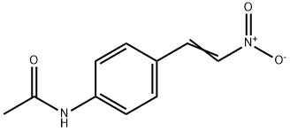 1-(4-Acetamidophenyl)-2-nitroethene 结构式