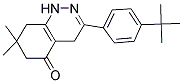 3-(4-(TERT-BUTYL)PHENYL)-7,7-DIMETHYL-1,4,6,7,8-PENTAHYDROCINNOLIN-5-ONE 结构式