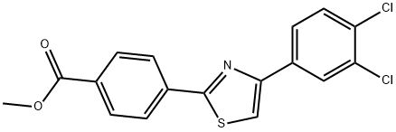 METHYL 4-[4-(3,4-DICHLOROPHENYL)-1,3-THIAZOL-2-YL]BENZENECARBOXYLATE