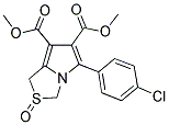 DIMETHYL 5-(4-CHLOROPHENYL)-2-OXO-2,3-DIHYDRO-1H-2LAMBDA4-PYRROLO[1,2-C][1,3]THIAZOLE-6,7-DICARBOXYLATE 结构式