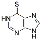 1,9-DIHYDRO-6H-PURINE-6-THIONE 结构式