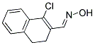 1-CHLORO-3,4-DIHYDRO-2-NAPHTHALENECARBALDEHYDE OXIME 结构式