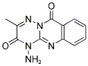 4-AMINO-2-METHYL-4,10-DIHYDRO-3H-[1,2,4]TRIAZINO[3,2-B]QUINAZOLINE-3,10-DIONE 结构式