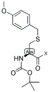 BOC-CYS(4-MOB)-MERRIFIELD PS RESIN 结构式