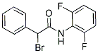 N1-(2,6-DIFLUOROPHENYL)-2-BROMO-2-PHENYLACETAMIDE 结构式