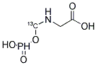 草甘膦-3-13C 结构式