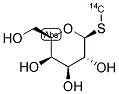 METHYL-BETA-D-THIOGALACTOPYRANOSIDE, [METHYL-14C] 结构式