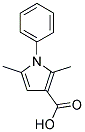 2,5-DIMETHYL-1-PHENYL-1H-PYRROLE-3-CARBOXYLIC ACID 结构式