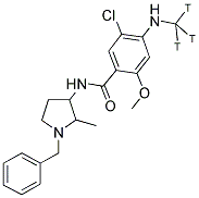 YM-09151-2, [N-METHYL-3H]- 结构式