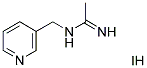 N1-(3-PYRIDYLMETHYL)ETHANIMIDAMIDE HYDROIODIDE 结构式