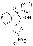 (DIPHENYLPHOSPHORYL)(5-NITRO-2-THIENYL)METHANOL 结构式