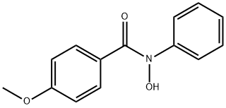 4-METHOXY-N-PHENYLBENZOHYDROXAMIC ACID 结构式
