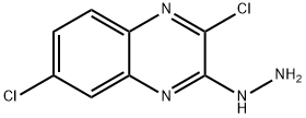 2,6-二氯-3-肼基喹喔啉 结构式