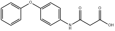 3-OXO-3-(4-PHENOXYANILINO)PROPANOIC ACID 结构式