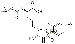 BOC-D-ARG(MTR)-OH 结构式