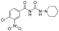 N-(4-CHLORO-3-NITROBENZOYL)-N'-PIPERIDINOUREA 结构式