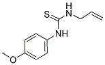 N-ALLYL-N'-(4-METHOXYPHENYL)THIOUREA 结构式