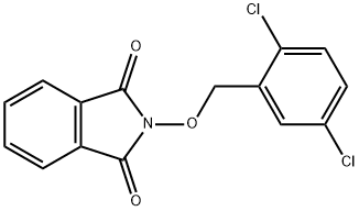 2-[(2,5-Dichlorobenzyl)oxy]-1H-isoindole-1,3(2H)-dione 结构式