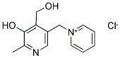 [3-Hydroxy-2-methyl-5-(pyridinium-1-ylmethyl)-4-pyridyl]methanol chloride 结构式