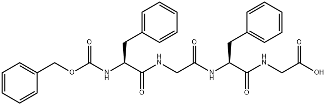 Z-PHE-GLY-PHE-GLY-OH 结构式