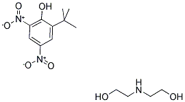 特乐酚-双(2-羟乙基)铵 溶液 结构式