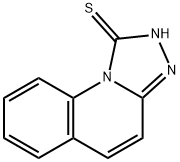 [1,2,4]TRIAZOLO[4,3-A]QUINOLINE-1-THIOL 结构式