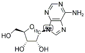 ADENOSINE (RIBOSE-1-13C) 结构式