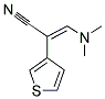 3-(Dimethylamino)-2-(3-thienyl)acrylonitrile 结构式