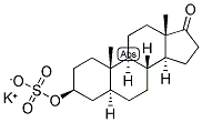 5-alpha-Androstan-3-beta-ol-17-one sulphate, potassium salt 结构式