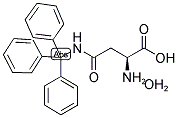 H-ASN(TRT)-OH H2O 结构式