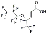 4,5,5,5-TETRAFLUORO-4-(HEPTAFLUORO-1-PROPOXY)-2-PENTENOIC ACID 结构式