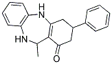 2,10-DIAZA-9-METHYL-5-PHENYLTRICYCLO[9.4.0.0(3,8)]PENTADECA-1(11),3(8),12,14-TETRAEN-7-ONE 结构式