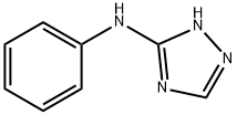 N-苯基-1H-1,2,4-三唑-5-胺 结构式