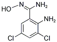 2-AMINO-3,5-DICHLORO-N'-HYDROXYBENZENECARBOXIMIDAMIDE 结构式
