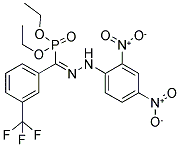 DIETHYL [2-(2,4-DINITROPHENYL)-3-(TRIFLUOROMETHYL)BENZOHYDRAZONOYL]PHOSPHONATE 结构式