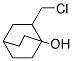 2-(CHLOROMETHYL)BICYCLO[2.2.2]OCTAN-1-OL 结构式