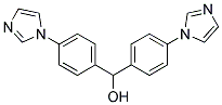 Bis[4-(1H-imidazol-1-yl)phenyl]methanol 结构式