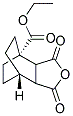 ETHYL 3,5-DIOXO-4-OXATRICYCLO[5.2.2.0(2,6)]UNDECANE-1-CARBOXYLATE 结构式