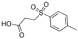 3-(TOLUENE-4-SULFONYL)-PROPIONIC ACID 结构式