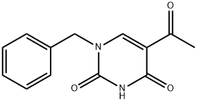 5-Acetyl-1-benzyl-2,4(1H,3H)-pyrimidinedione 结构式