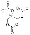 GLYCEROL TRINITRATE, [2-14C] 结构式