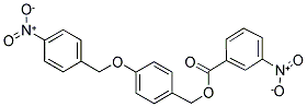 4-[(4-NITROBENZYL)OXY]BENZYL 3-NITROBENZENECARBOXYLATE 结构式