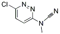 [(6-Chloropyridazin-3-yl)(methyl)amino]methanenitrile 结构式