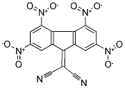 2-(2,4,5,7-TETRANITRO-9H-FLUOREN-9-YLIDEN)MALONONITRILE 结构式